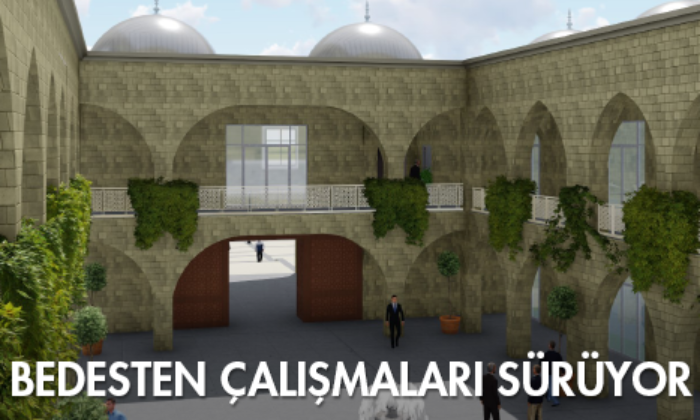 Bedesten Çalışmaları Sürüyor