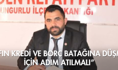 “Esnafın Kredi ve Borç Batağına Düşmemesi İçin Adım Atılmalı”
