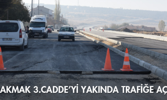 “Fevzi Çakmak 3.Cadde’yi Yakında Trafiğe Açacağız”