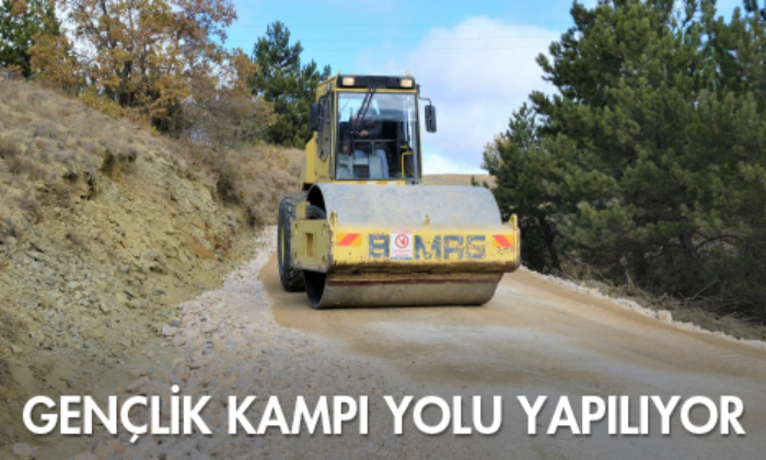 Gençlik Kampı Yolu Yapılıyor