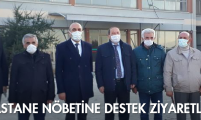 Hastane Nöbetine Destek Ziyaretleri