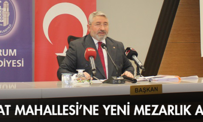 Bayat Mahallesi’ne Yeni Mezarlık Alanı