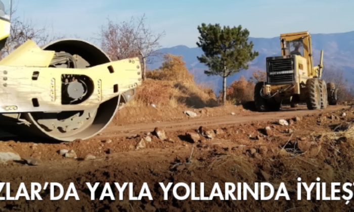 Oğuzlar’da Yayla Yollarında İyileştirme