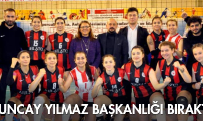 Tuncay Yılmaz Başkanlığı Bıraktı