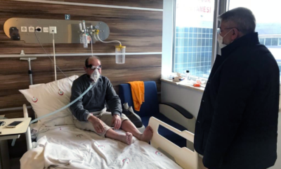 Aşgın’dan Kurtoğlu’na Geçmiş Olsun Ziyareti