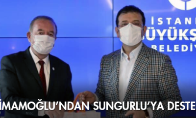 Ekrem İmamoğlu’ndan Sungurlu’ya Destek Sözü