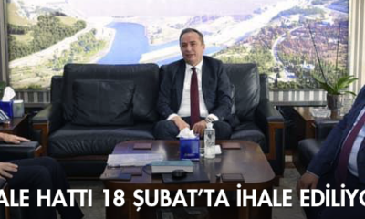 İsale Hattı 18 Şubat’ta İhale Ediliyor