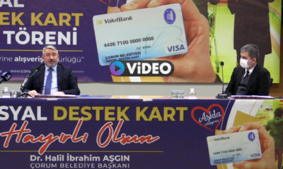 Sosyal Destek Kart İmzaları Atıldı