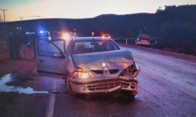 Bayat Yolundaki Kaza: İki Yaralı