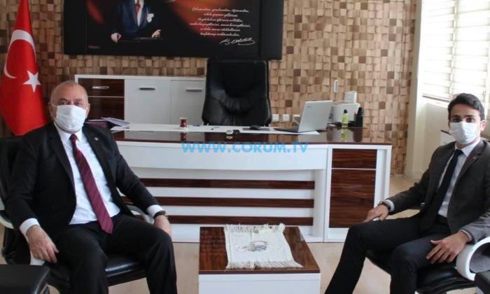 İsbir’den Kaymakama Hayırlı Olsun Ziyareti