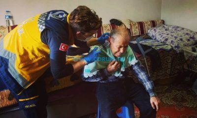 İskilip’te Evde Sağlık Hizmeti Devam Ediyor