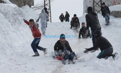  Köy Okullarına Kar Tatili