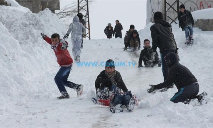  Köy Okullarına Kar Tatili