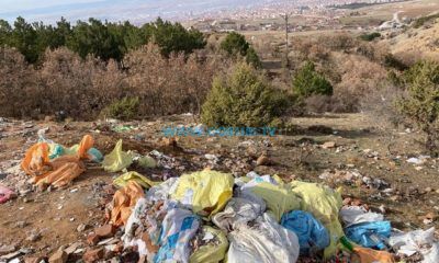 Pancarlık Yolu Çöplüğe Döndü
