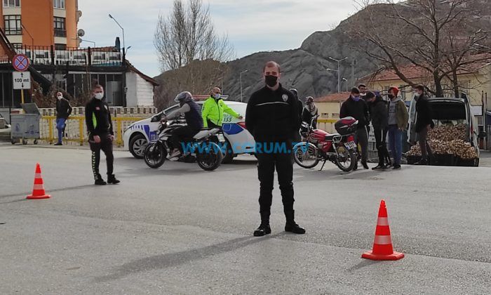 Polis Motosiklet Denetimi Yaptı