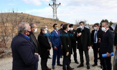 Vali Çiftçi Yol İnceledi