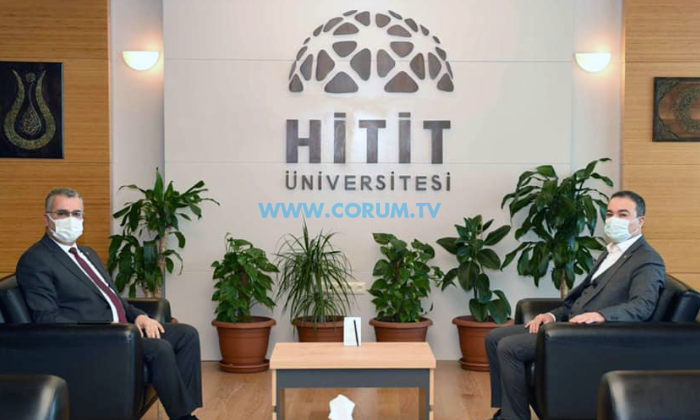 Ahlatcı’dan Rektöre Ziyaret