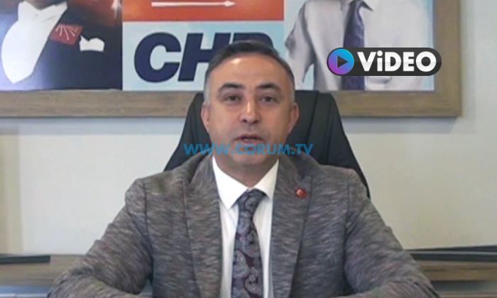 CHP Çorum İl Başkanı Mehmet Tahtasız 2020 Yılını Değerlendirdi