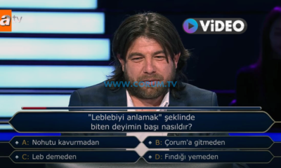 Çorum ve Leblebisi Yarışmada Soru Oldu