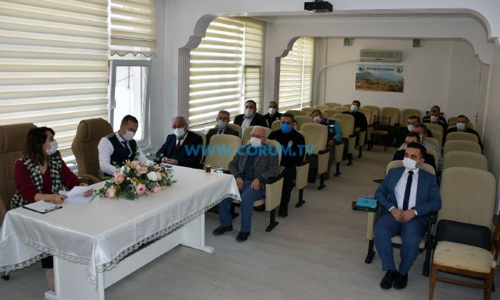 İskilip Belediyesi’nde Birim Amirleri Toplantısı