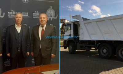 Mansur Yavaş’tan Sungurlu’ya Kamyon Desteği