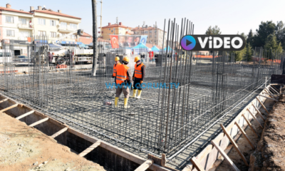 Mezarlıklar Müdürlüğü Binasının Temeli Atıldı