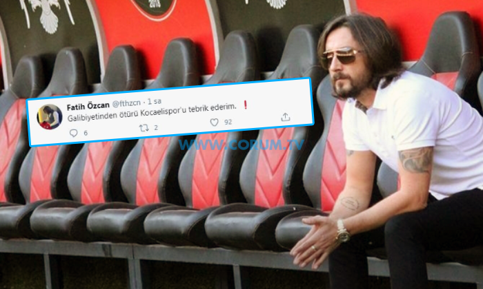 Özcan’dan Kocaeli’ne İmalı Tebrik