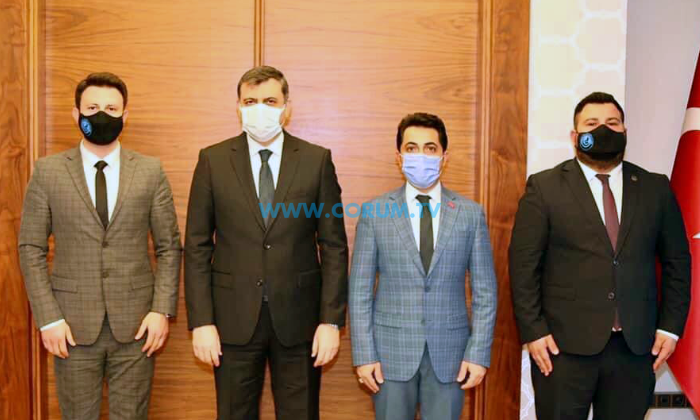 Ülkü Ocaklarından Vali Çiftçi’ye Ziyaret