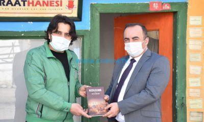 Başkan Sülük’ten Kütüphaneye Destek