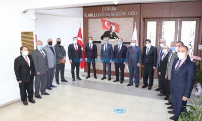 İlçe Milli Eğitim Müdürleri Kodek’i Ziyaret Etti