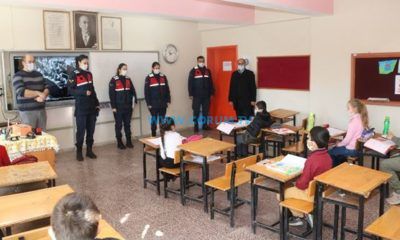 Jandarma, Öğrencilerle Milli Şairimiz Ersoy’u Andı