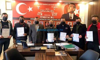 Kaportacı Esnafı Belgelendi