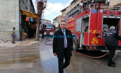 Tahtasız’dan Yangınzede Esnafa Geçmiş Olsun