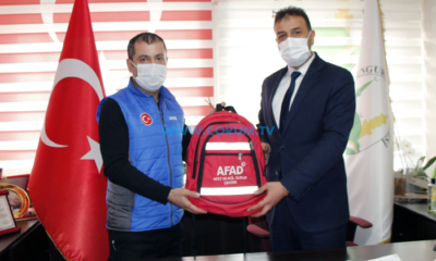 AFAD’dan, Sezen’e Teşekkür Ziyareti