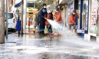 Belediye Bahar Temizliğine Başladı