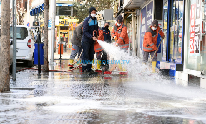 Belediye Bahar Temizliğine Başladı