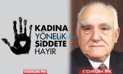 Çorum FK’den Kılıçcıoğlu ve Kadına Şiddet Paylaşımı