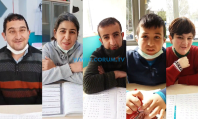 Engelli Öğrencilerden Aşgın’a Geçmiş Olsun