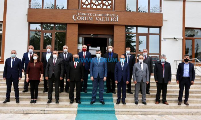 Başkan Bektaş’ın İlk Ziyareti Vali Çiftçi’ye