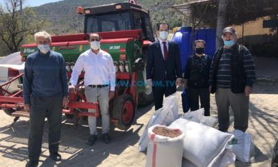 Laçin’de Karabuğday Tohumu Dağıtıldı