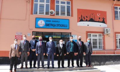 Milli Eğitim Müdürü Sungurlu’yu Ziyaret Etti