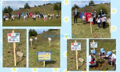 Minikler, Dostluk Fidanlığı Oluşturdu