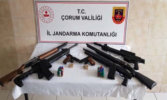 Sungurlu’da Silah Operasyonu