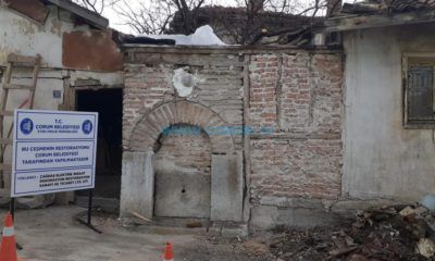 Tarihi Çeşmelerden Su Akıtma Çalışması