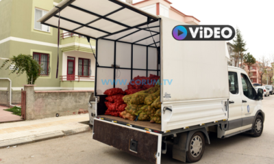 Belediyeden Patates ve Soğan Dağıtımına Destek