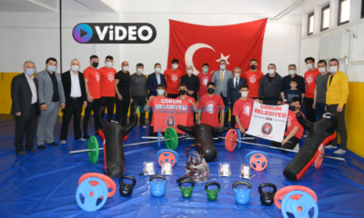 Çorum Belediyesinden Sungurlulu Güreşçilere Destek