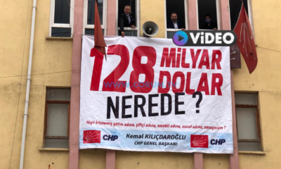 İskilip’te Parti Binasına Aynı Pankart Asıldı