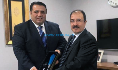 Milletvekili Oğuzhan Kaya, Cahit Bağcı’yı Tebrik Etti