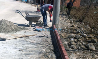 Ortaköy’de Altyapı Çalışmaları Devam Ediyor
