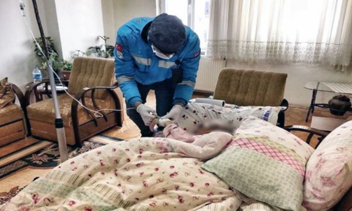 2 Bin 56 Hastaya Evde Sağlık Hizmeti